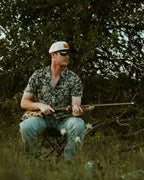 Performance Button Up - Marsh Duck