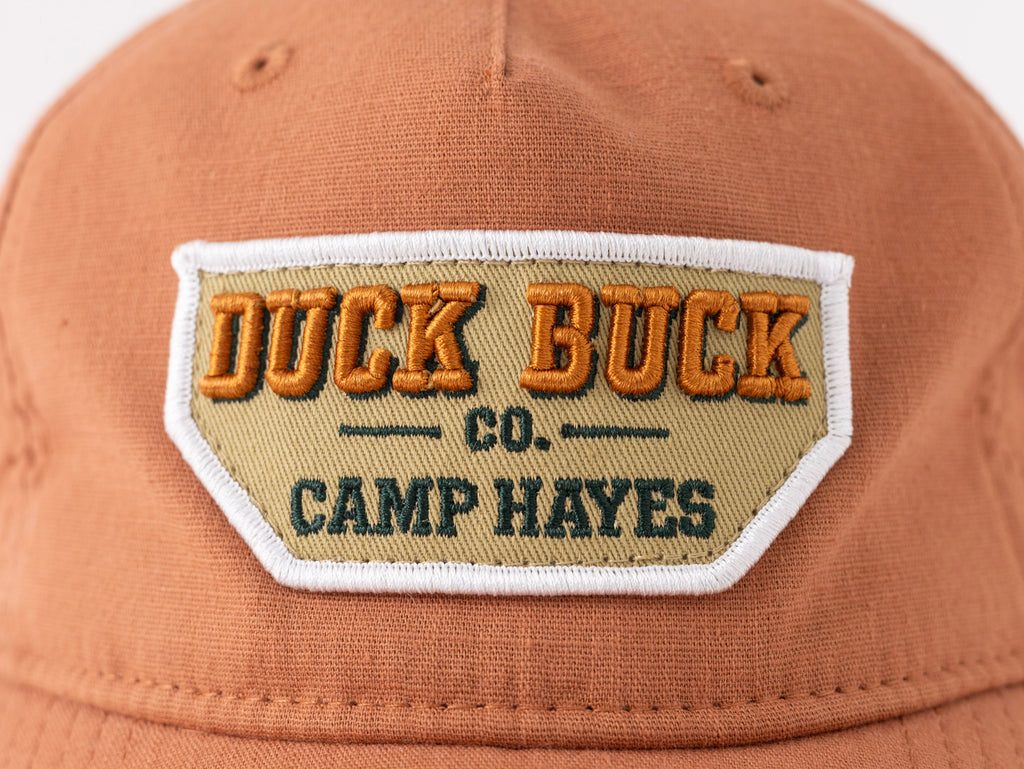 Camp Hayes Unstructured Canvas Trucker Hat