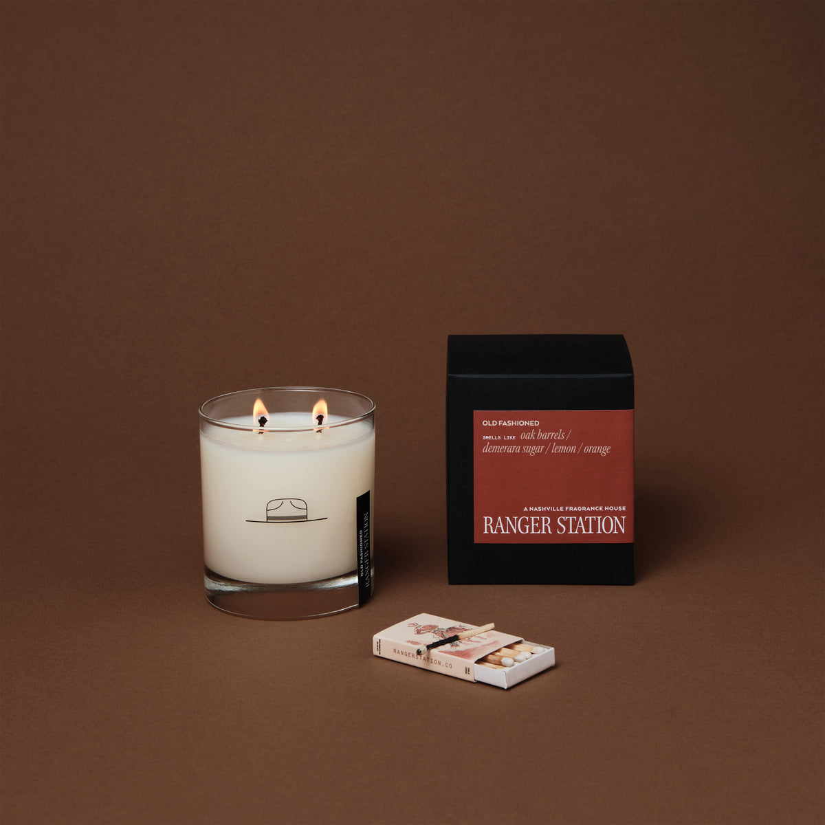 Ranger Station Old Fashioned Candle