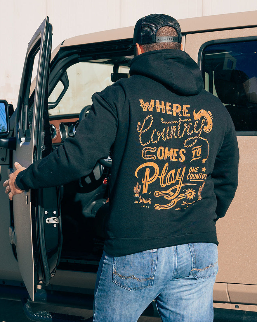 Where Country Comes To Play Hoodie